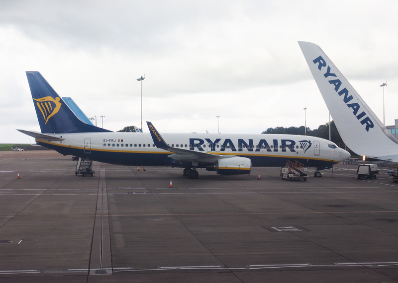 Bristol Airport is a focus city for Ryanair.